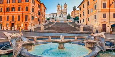 Piazza di Spagna, Plac Hiszpański,